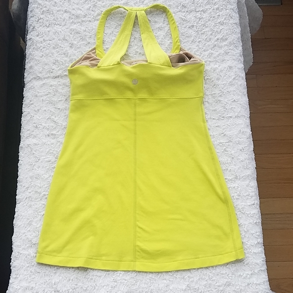 Lululemon Neon Yellow Tank Top - Picture 2 of 4